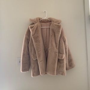 Free People Kate Faux Fur Jacket